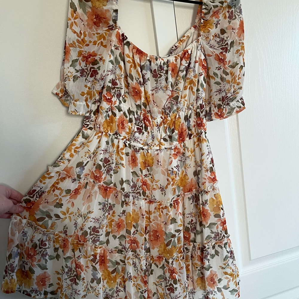 Colorful Floral Dress
